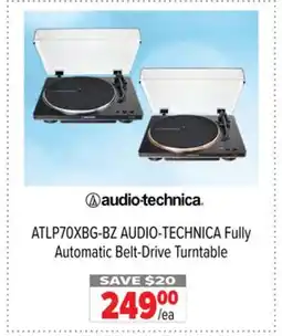 2001 Audio Video ATLP70XBG-BZ AUDIO-TECHNICA Fully Automatic Belt-Drive Turntable offer