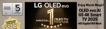 2001 Audio Video OLED55G5 55 OLED evo TV offer