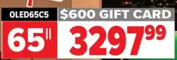 2001 Audio Video OLED65C5 65 OLED evo AI C5 4K Smart TV 2025 offer