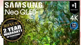 2001 Audio Video QN55QN90D SAMSUNG 55 Neo QLED offer