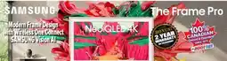 2001 Audio Video QN65LS03FW 65 PRO FRAME QLED MINI WIRELESS offer