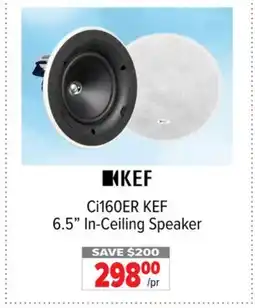 2001 Audio Video Ci160ER KEF 6.5 In-Ceiling Speaker offer