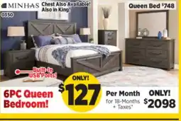 Surplus Furniture Montana 6-Piece Queen Bedroom Set offer