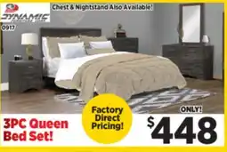 Surplus Furniture Canyon Maple 3-Piece Queen Bedroom Set offer