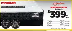Surplus Furniture Windham Pocket Coil Queen Mattress Set offer