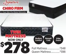 Surplus Furniture Chiro Firm Twin Mattress offer