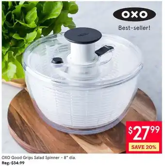 Kitchen Stuff Plus OXO Good Grips Salad Spinner-8 dia offer