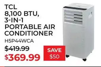 TA Appliances & Barbecues TCL 8,100 BTU, 3-IN-1 PORTABLE AIR CONDITIONER offer