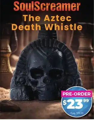 Showcase PRE-ORDER Aztec Screaming Whistle offer