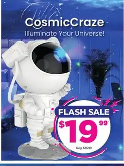 Showcase Astronaut Projector offer