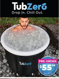 Showcase PRE-ORDER TubZero 2.5ft Tall Inflatable Ice Plunge offer