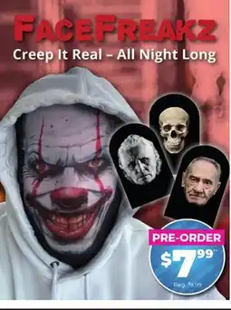Showcase PRE-ORDER FaceFreakz Sheisty Mask offer