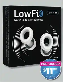Showcase PRE-ORDER LowFi Silicone Noise Reduction Earplugs offer