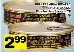 Supermarché PA RIGA PREMIUM SPRATS À L'HUILE WOLSKI | Riga Premium Sprats in Oil offer