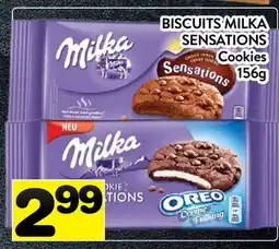 Supermarché PA BISCUITS MILKA SENSATIONS | COOKIES offer