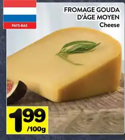 Supermarché PA FROMAGE GOUDA D'ÂGE MOYEN | Cheese offer