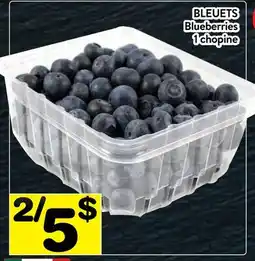 Supermarché PA BLEUETS Blueberries offer