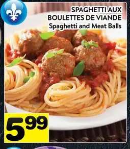 Supermarché PA SPAGHETTI AUX BOULETTES DE VIANDE | Spaghetti and Meat Balls offer