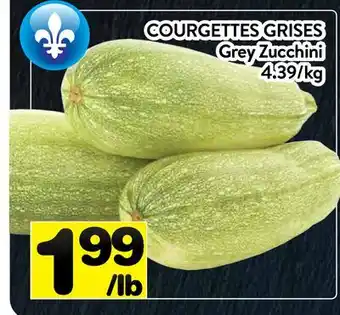 Supermarché PA COURGETTES GRISES | Grey Zucchini offer