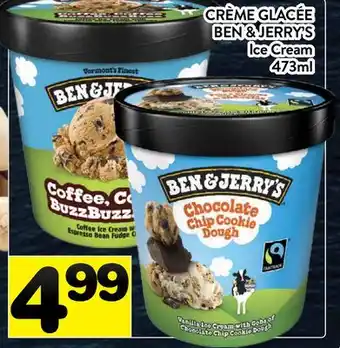 Supermarché PA CRÈME GLACÉE BEN & JERRY'S | Ice Cream offer