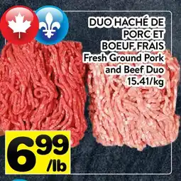 Supermarché PA DUO HACHÉ DE PORC ET BOEUF FRAIS | Fresh Ground Pork and Beef Duo offer