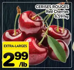 Supermarché PA CERISES ROUGES | Red Cherries offer