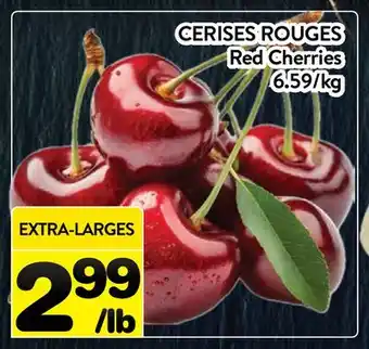 Supermarché PA CERISES ROUGES | Red Cherries offer
