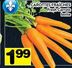 Supermarché PA CAROTTES FRAÎCHES | Fresh Carrots offer