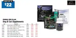 Ren’s Pets Depot PURINA PRO PLAN Dog & Cat Supplements offer