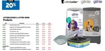 Ren’s Pets Depot LITTERLOCKER & LITTER GENIE Products offer