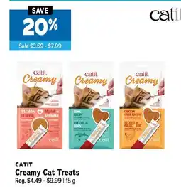 Ren’s Pets Depot CATIT Creamy Cat Treats offer