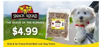 Ren’s Pets Depot Grab & Go Freeze-Dried Beef Liver Dog Treats offer