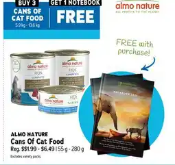 Ren’s Pets Depot ALMO NATURE Cans Of Cat Food offer