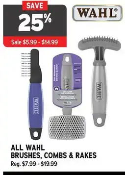 Ren’s Pets Depot ALL WAHL BRUSHES, COMBS & RAKES offer
