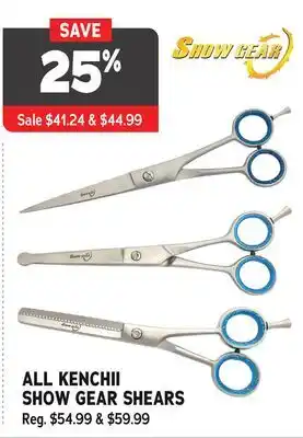 Ren’s Pets Depot ALL KENCHII SHOW GEAR SHEARS offer