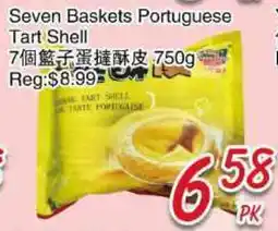 Foody Mart SEVEN BASKETS PORTUGUESE TART SHELL offer
