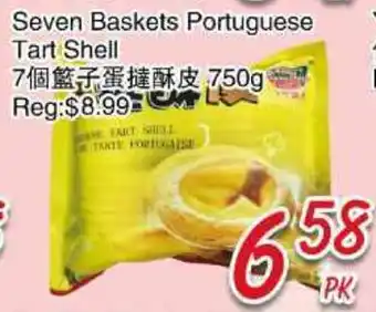 Foody Mart SEVEN BASKETS PORTUGUESE TART SHELL offer
