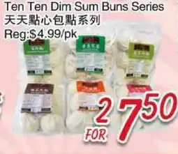 Foody Mart Ten Ten Dim Sum Buns Series offer