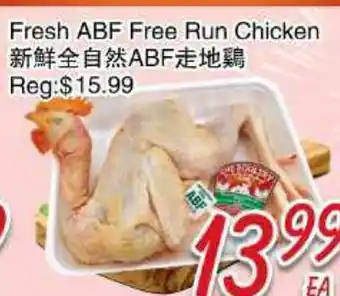 Foody Mart Fresh ABF Free Run Chicken offer