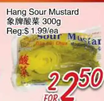 Foody Mart HANG SOUR MUSTARD offer