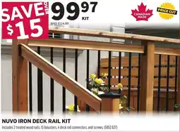 Co-op Nuvo iron deck rail kit offer