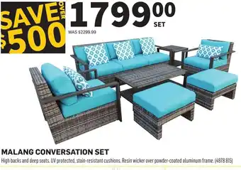 Co-op Malang conversation set offer
