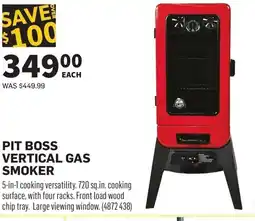 Co-op Pit boss vertical gas smoker offer