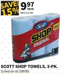 Co-op Scott shop towels offer
