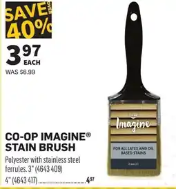 Co-op Co-op imagine stain brush offer
