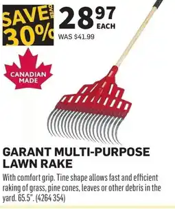 Co-op Garant multi-purpose lawn rake offer