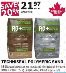Co-op Techniseal polymeric sand offer