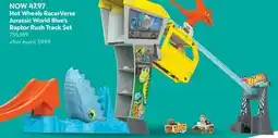 Toys R us LEGO Hot Wheels RacerVerse Jurassic World Blue's Raptor Rush Track Set offer