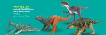 Toys R us Jurassic World Danger Pack Assortment offer