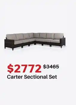 Dot Furniture Carter Sectional Set offer
